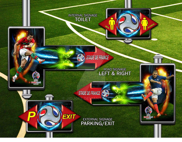 EURO 2016 Signage by jidj0ke on DeviantArt