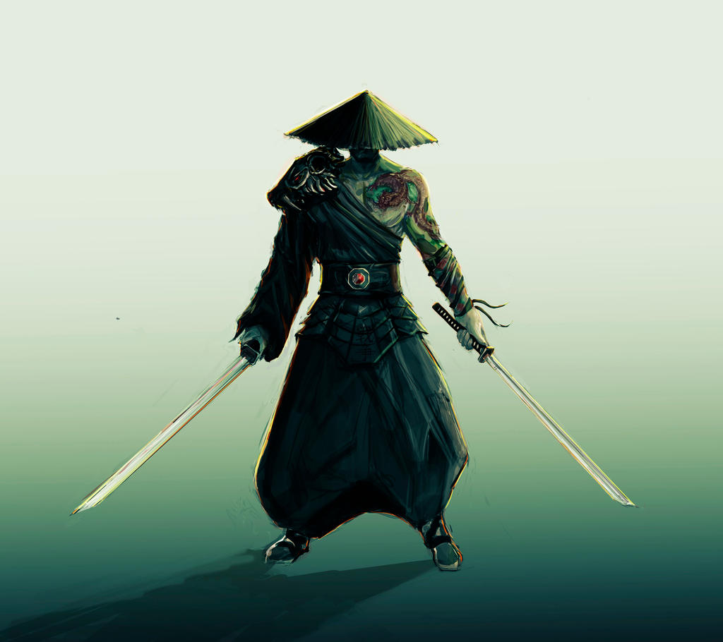 Japanese Pirate Character Design