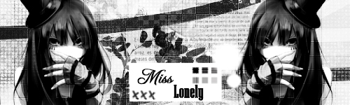 Miss Lonely (firma / signatura)