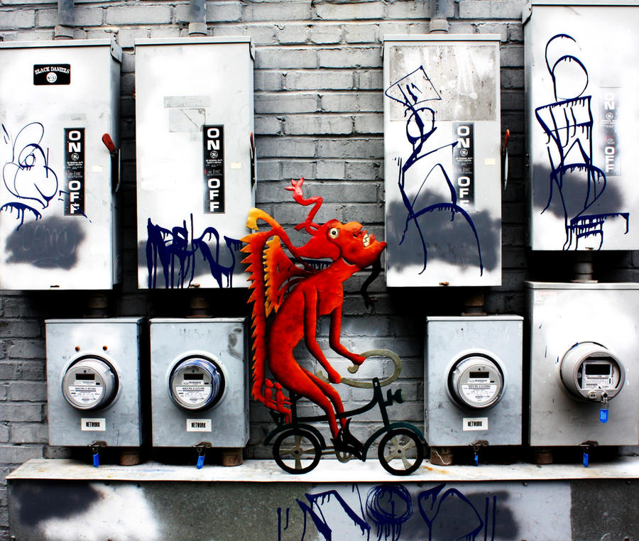 Demon Rides Bike Power Bike Demon by MangoWeedge on DeviantArt