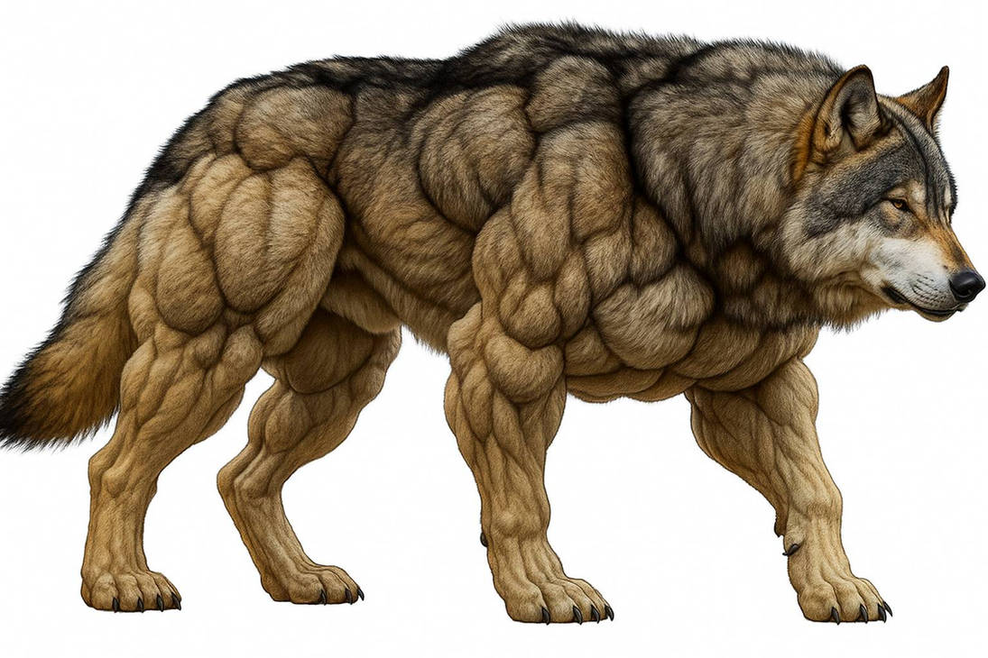 Buff Wolf 8 by Blitz5014 on DeviantArt