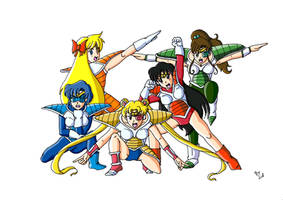 Sailor Moon Ginew pose