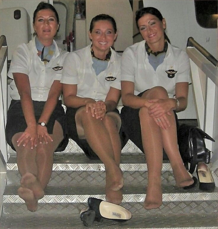 Flight Attendants Pantyhose Feet by Canadianman2023 on DeviantArt
