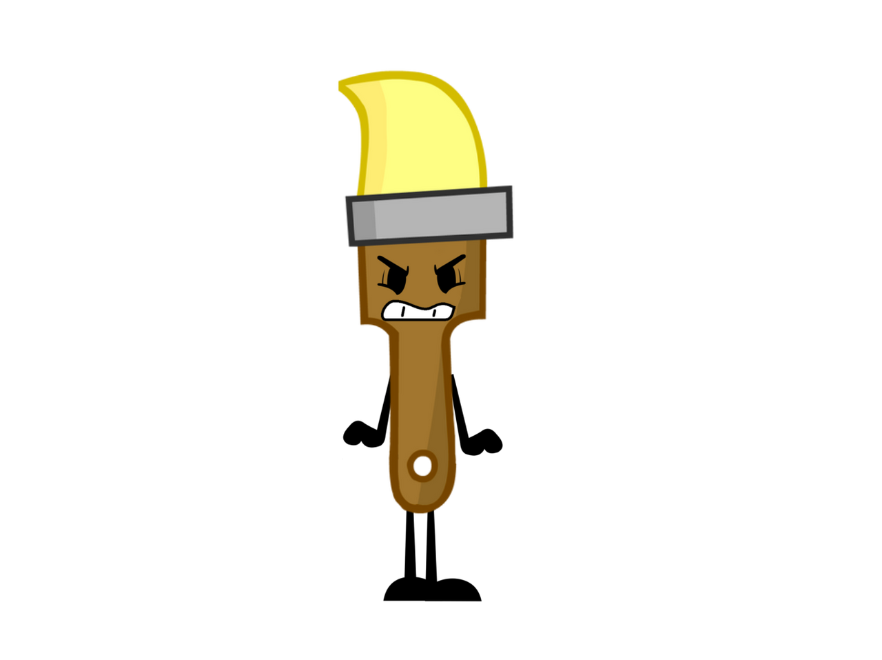 Bot Inanimate Insanity Angry Deviantart Paintbrush (Inanimate Insanity) Angry Render by jochusillos on DeviantArt