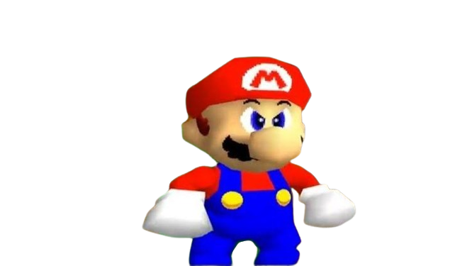 Mario (SMG4) Angry, Render by jochusillos on DeviantArt
