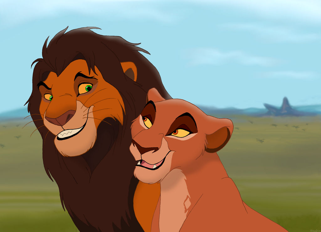 King Ahadi and Queen Uru by HydraCarina