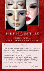 Xmas + New Year's Event: Faceup Commission