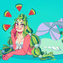 Watermelon Mermaid