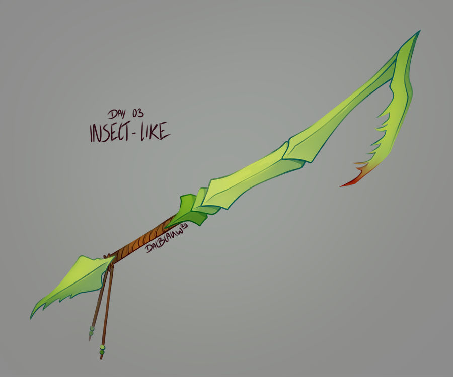 Insect Weapons Fandom Swordtember Day 03 - Insect-like by Dalblauw on DeviantArt