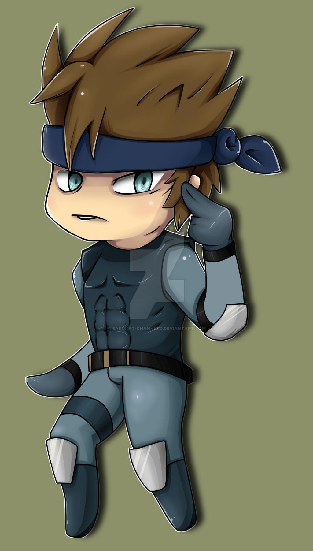 Solid Snake (Metal Gear Solid) - COMMISSION