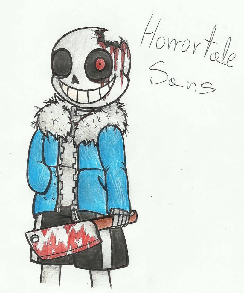 Horrortale Sans by PlushBunBun on DeviantArt