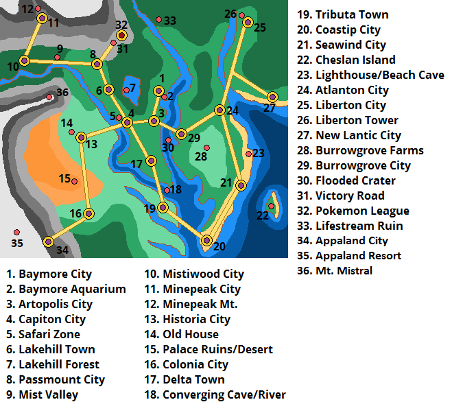 Fakemon Region City Map by EpicFail222 on DeviantArt
