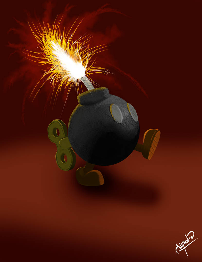 Mario Shell Explosion Mario Bros's Bomb by unitederick on DeviantArt