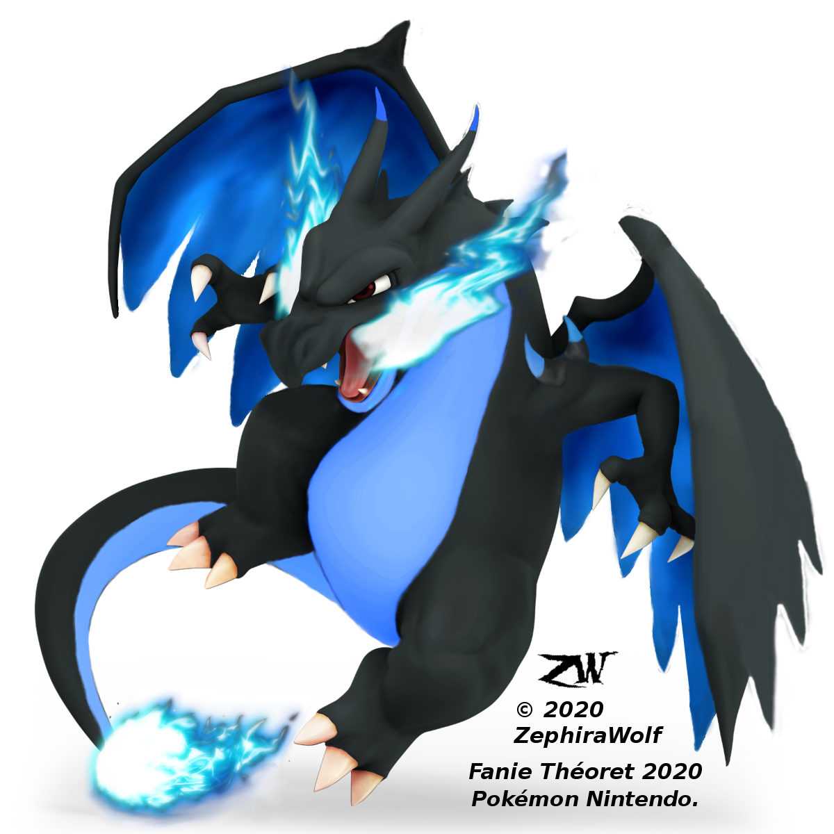 Mega Charizard X by eldrige on DeviantArt