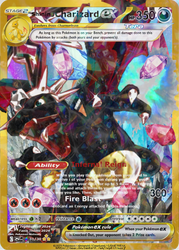 Pokemon Card Custom - Charizard Tera shiny ex