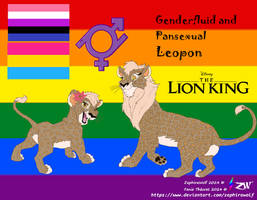 Leopon - Genderfluid and Pansexual