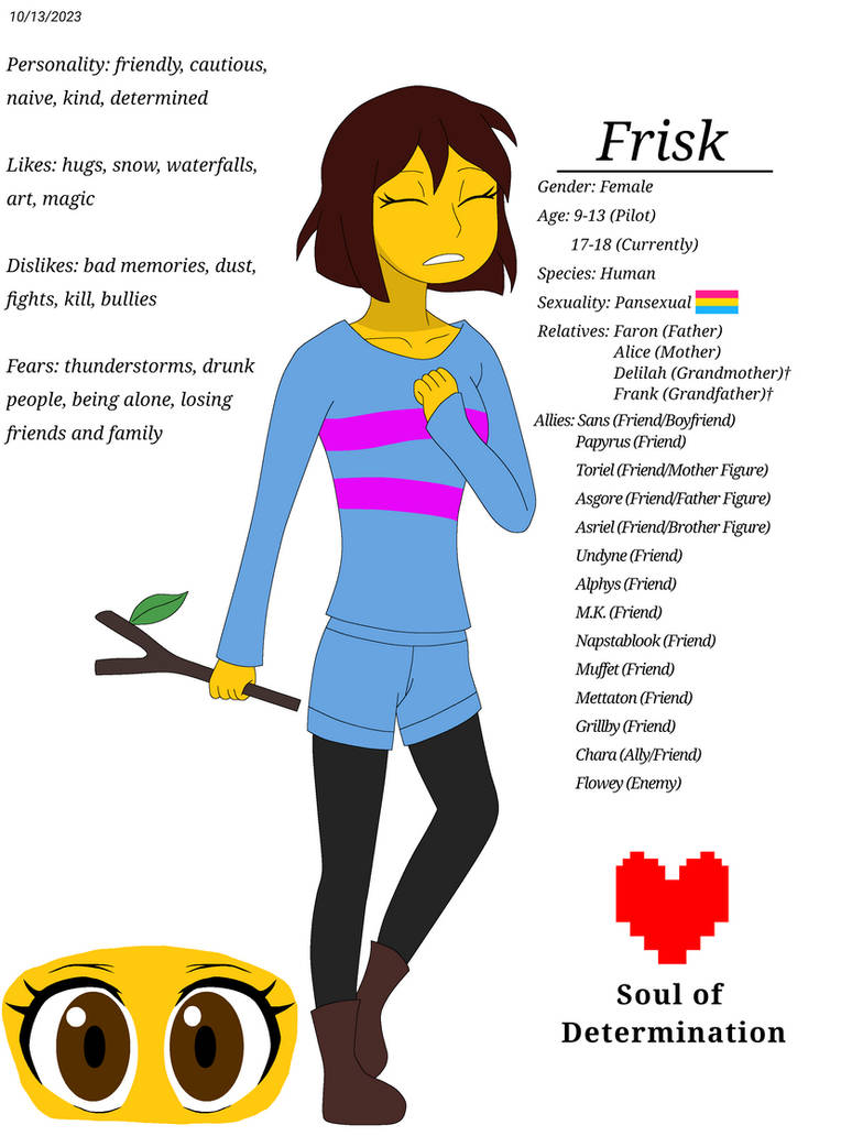 Frisk Example Frisk the Human by jvillacorta0611 on DeviantArt