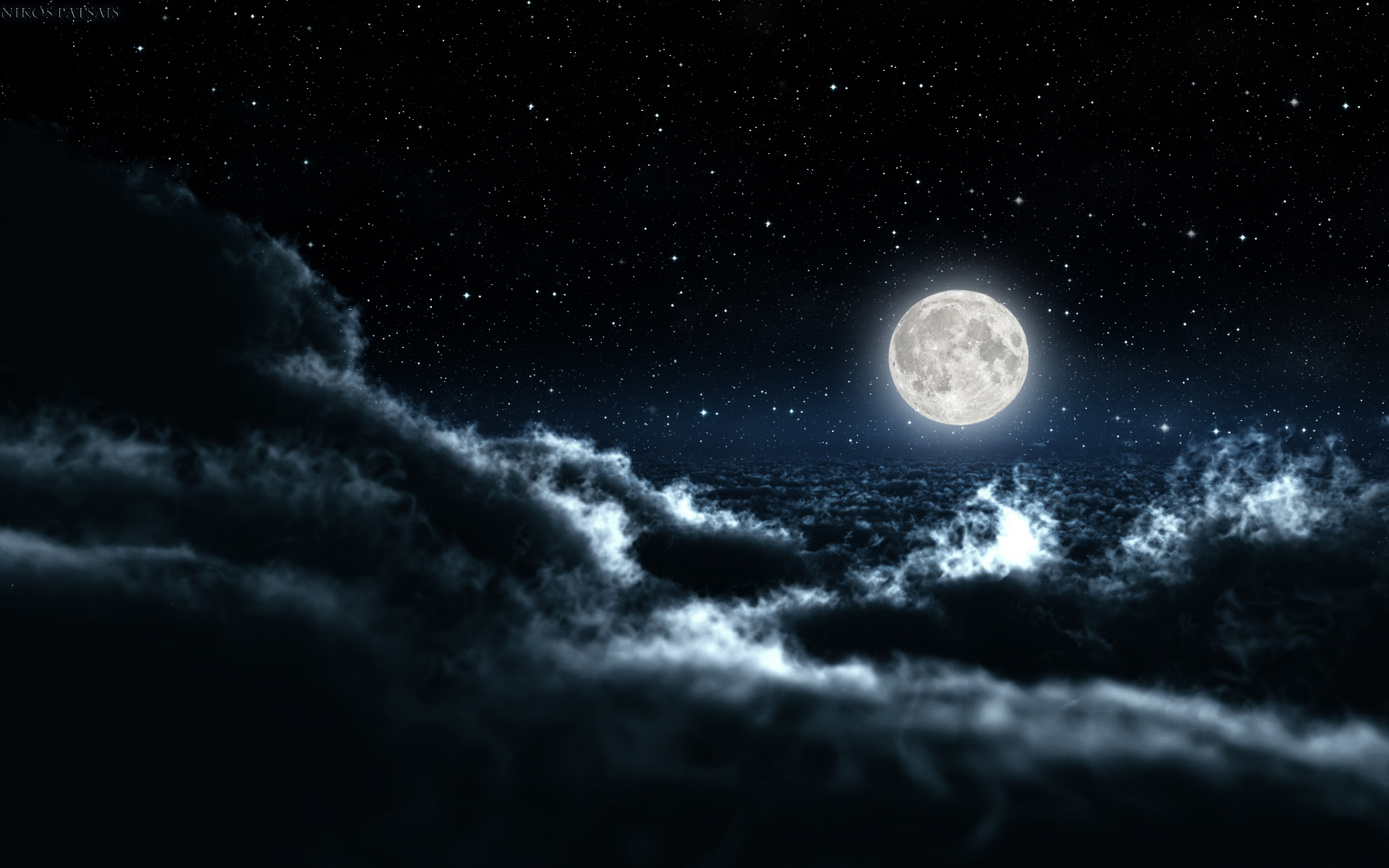 Night Sky By Nikos23a On DeviantArt