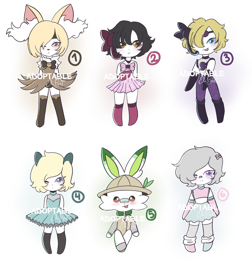 Pin Character Set Price Pokefusion Adoptales collab EliBat 1# by TenebrisLunam on ...