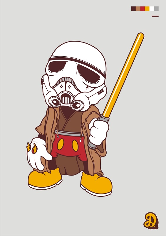 Mickey Jedi Troopers