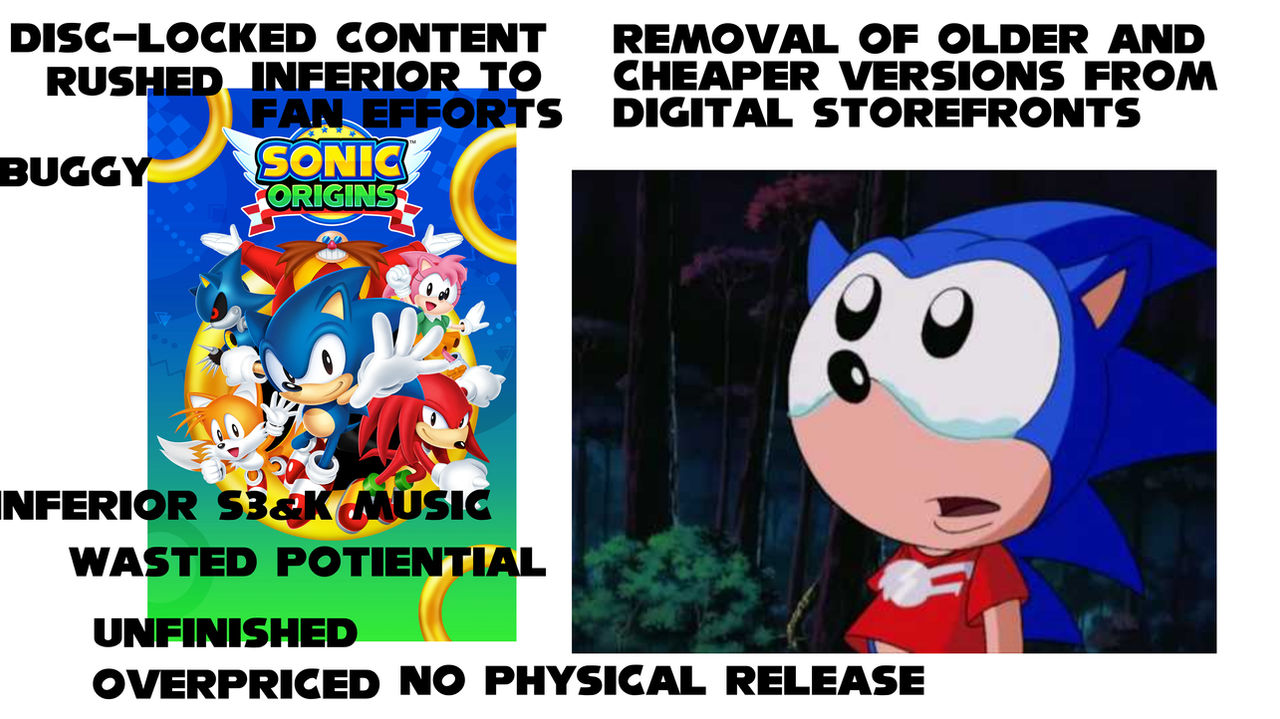 Sonic Origins' is not the definitive collection it aims to be, but it's