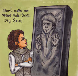 Star Wars Valentine's Day by greciiagzz