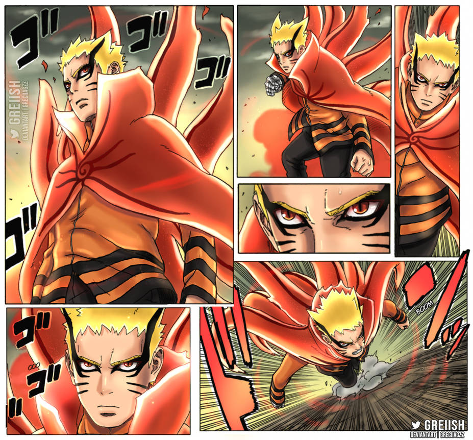 Naruto: Baryon Mode by greciiagzz on DeviantArt