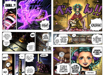 Manga Chapter 1032 Coloring : r/OnePiece