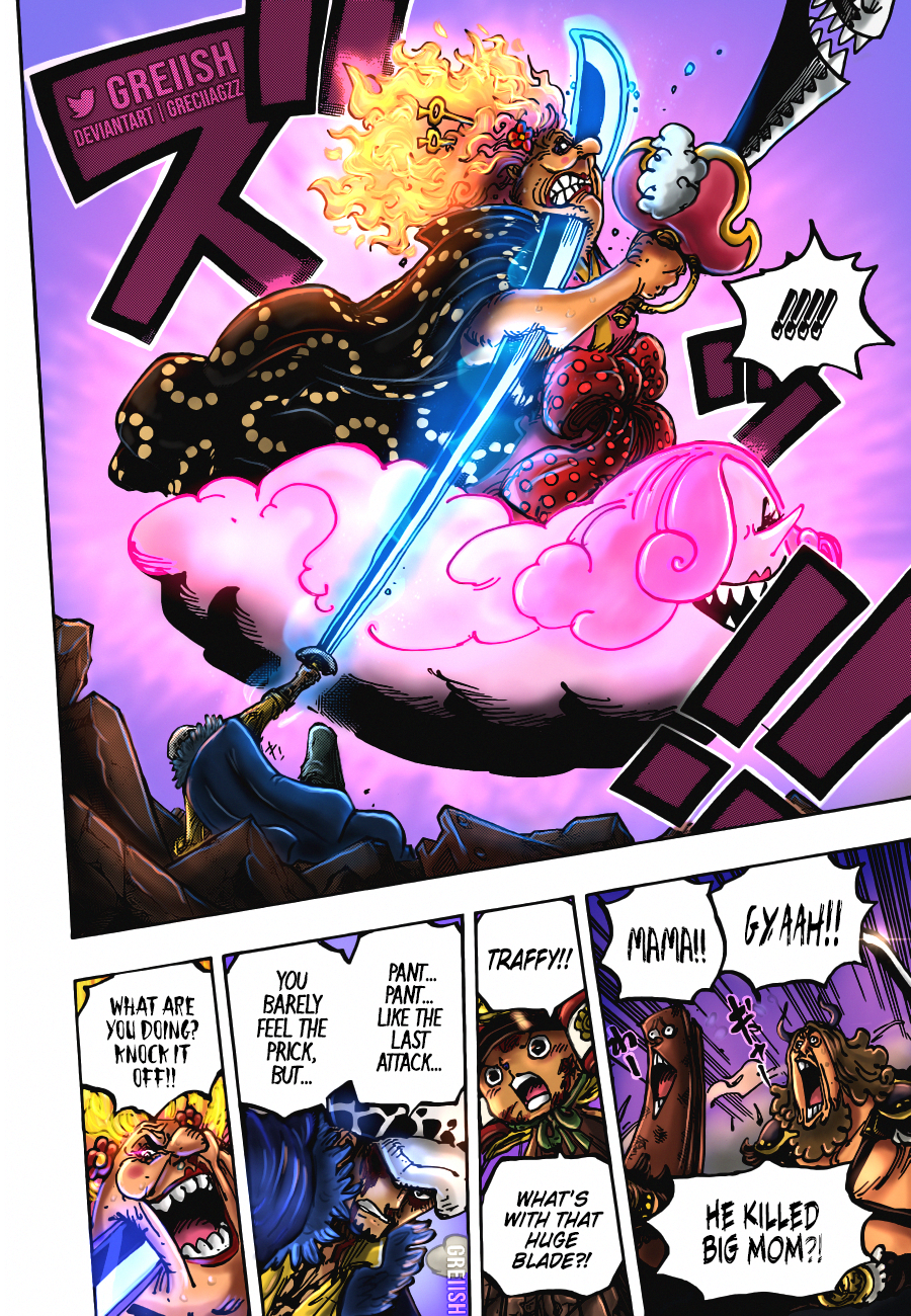 Manga One Piece 1038 Ch 1038: Law vs Big Mom by greciiagzz on DeviantArt