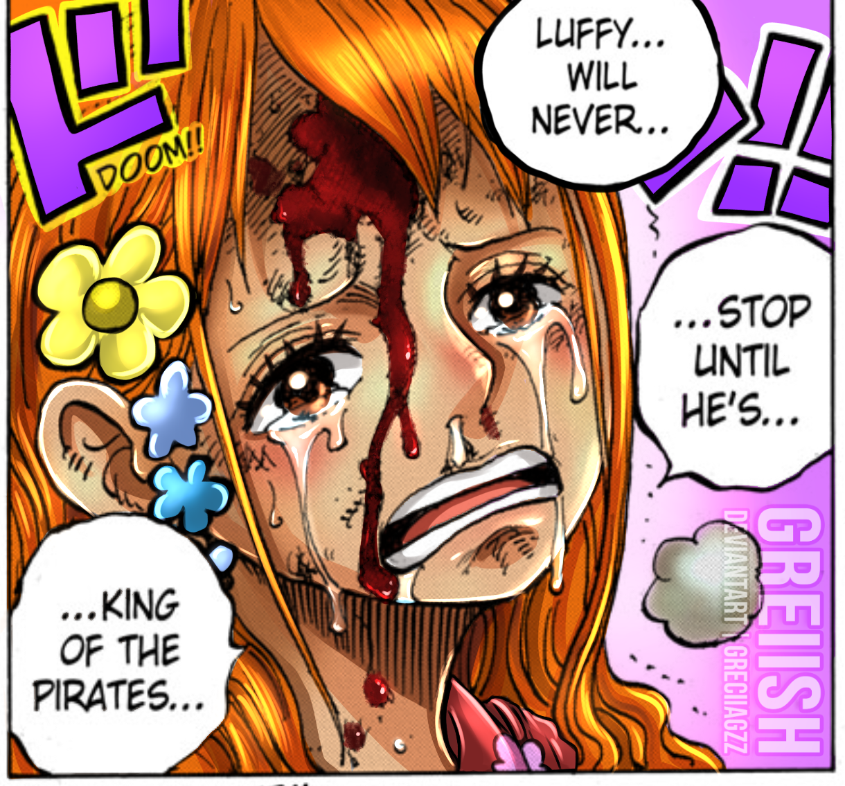 ONE PIECE Chapter 1057 colouring. ONE PIECE by Oda by badhri27 on