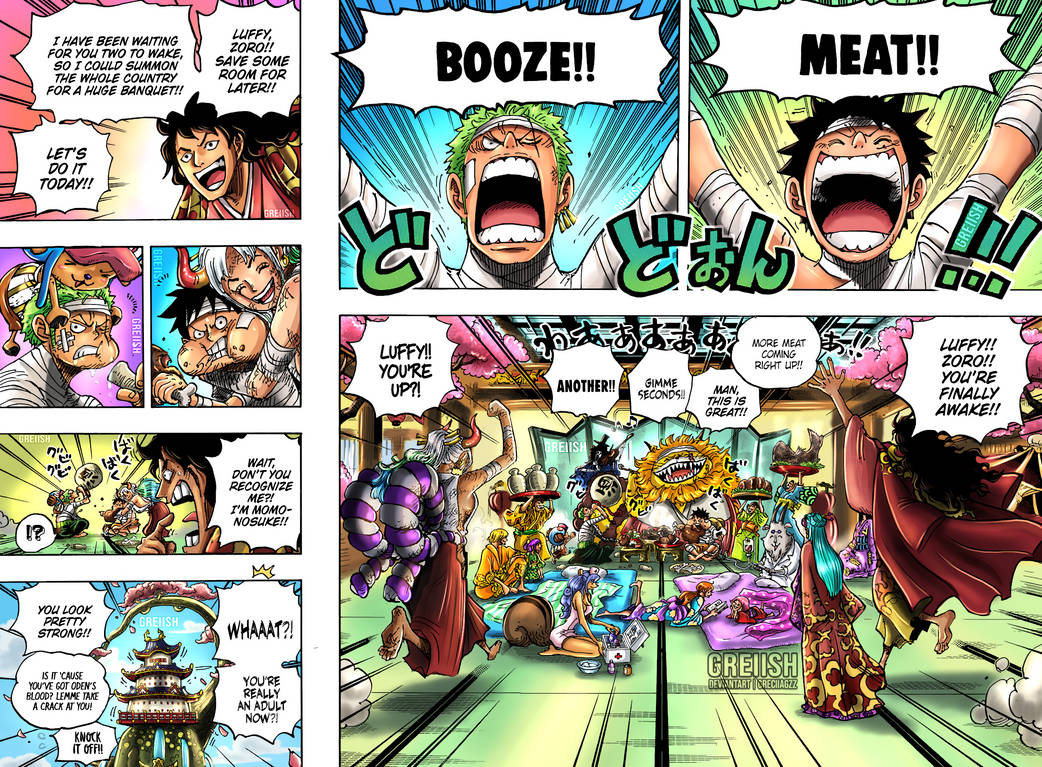 Ch 1057: End of Wano by greciiagzz on DeviantArt