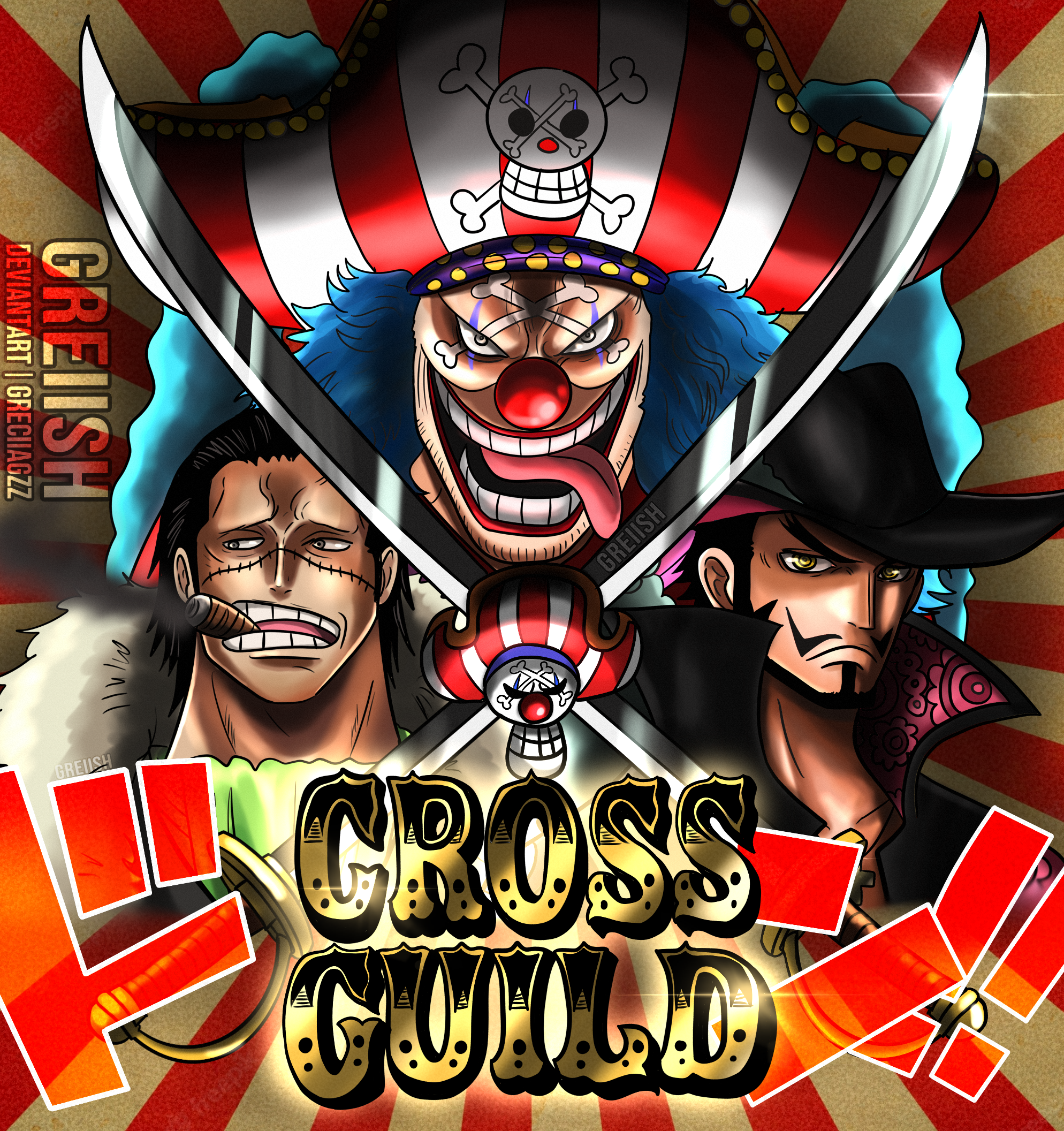 One Piece - Cross Guild - Chapter 1058 by oneofdpieces on DeviantArt