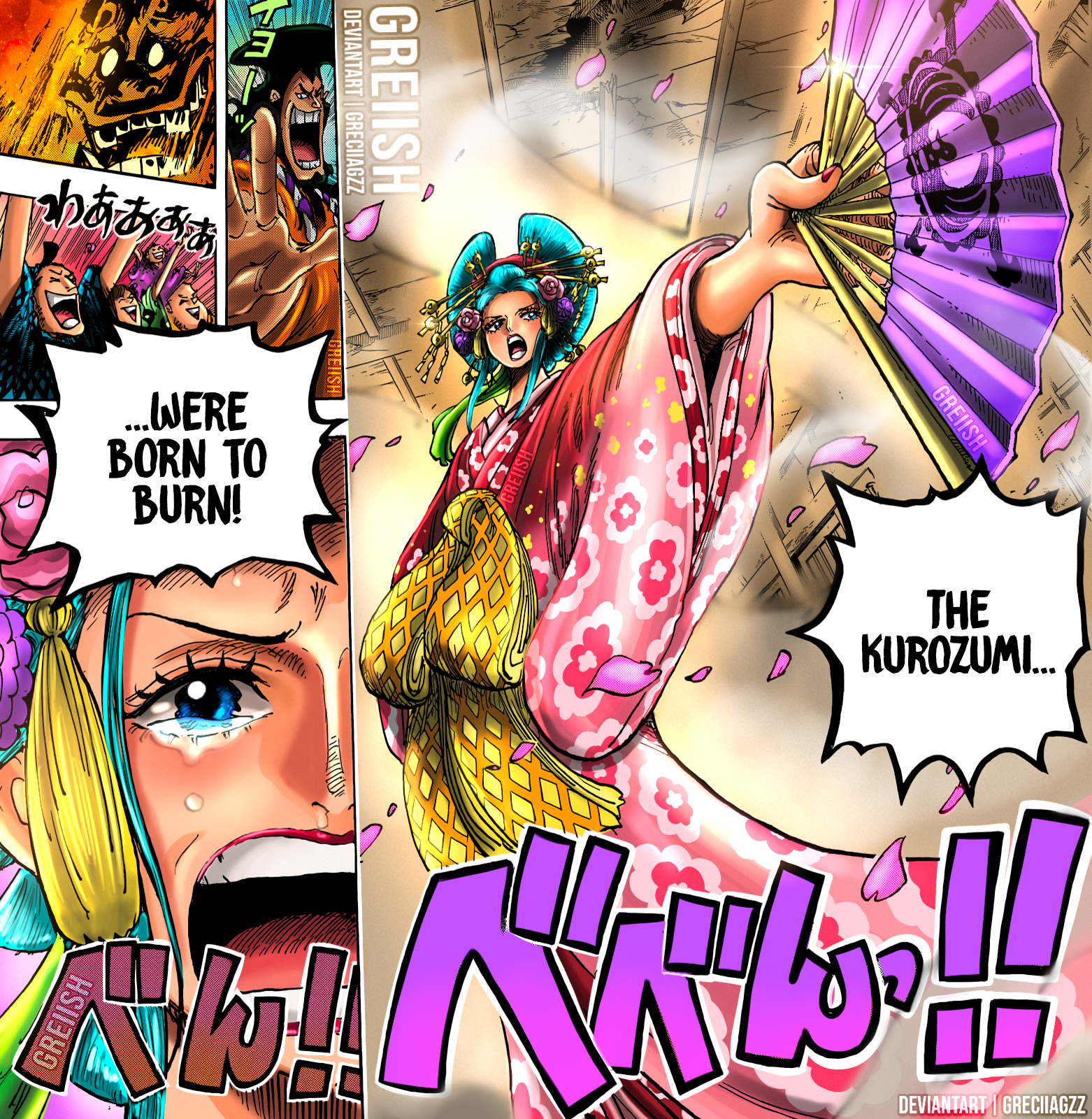 One Piece Chapter 1044: Kozuki's revenge, Kurozumi's downfall, the  Gorosei's secret, and more