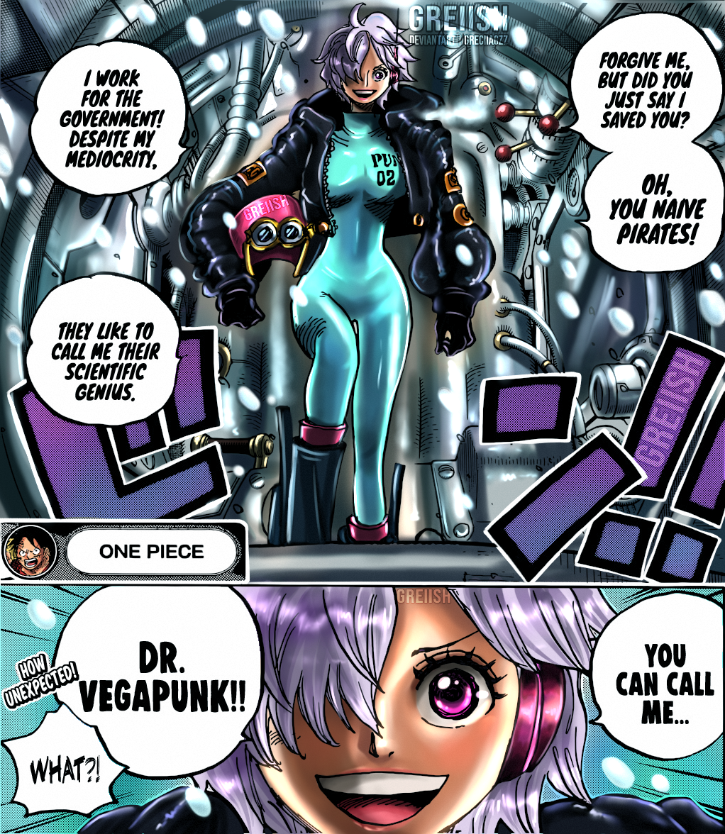 Vegapunk - Official look - SPOILER 1061 by caiquenadal on DeviantArt