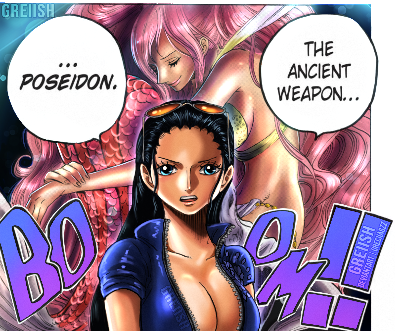 Nico Robin - One Piece episode 1058 by Berg-anime on DeviantArt