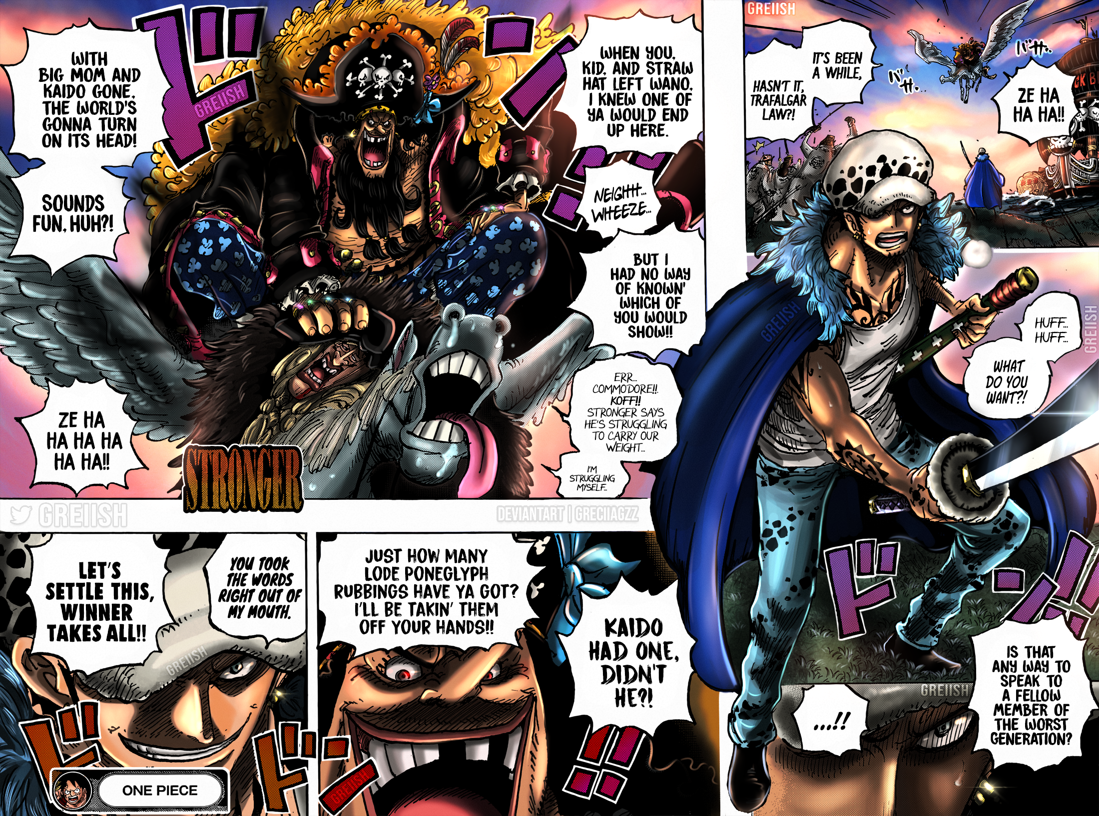 LAW DEFEATED BLACKBEARD? (Full Summary) One Piece Chapter 1064 Spoilers 