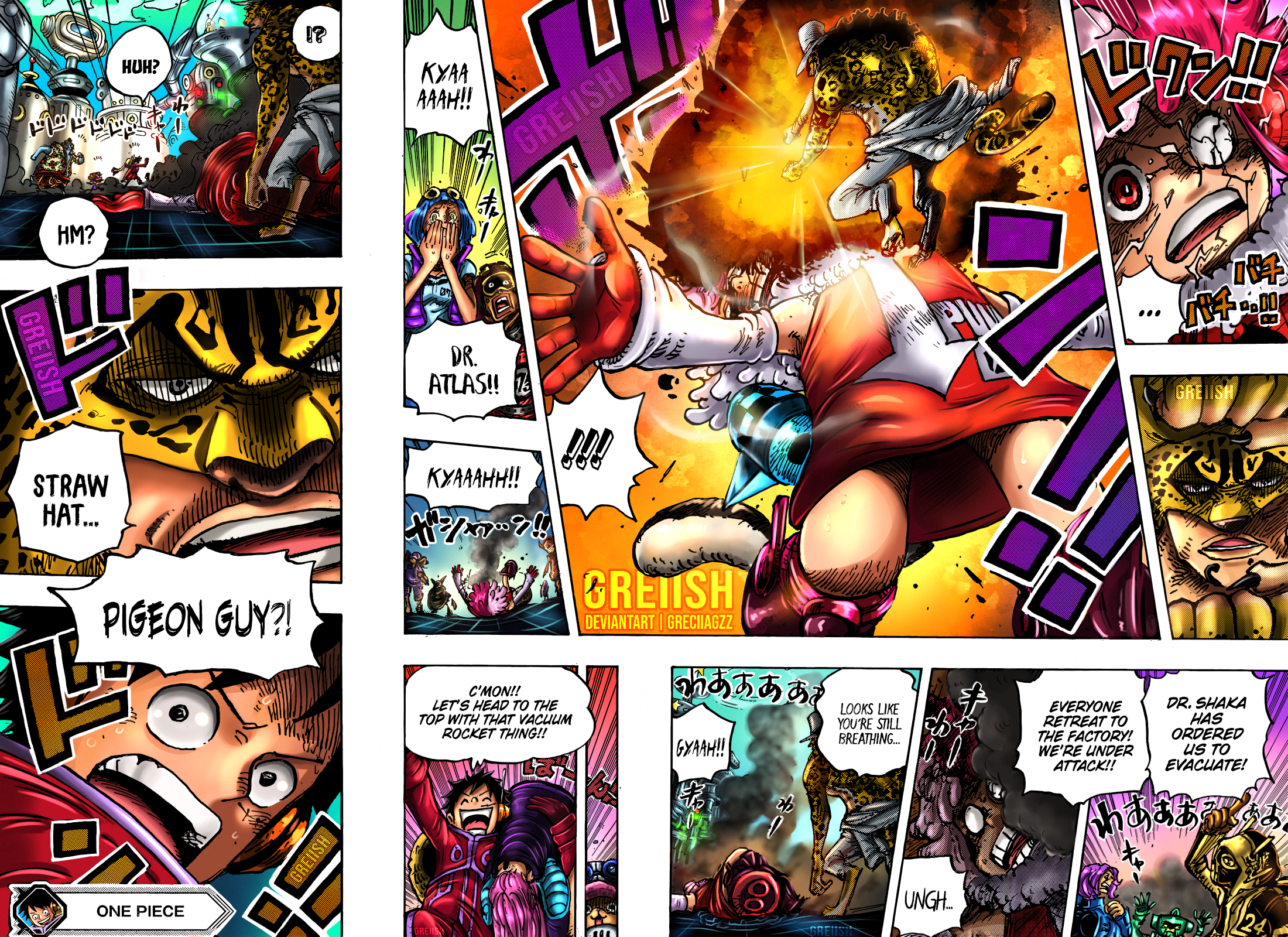 One Piece Chapter 1068. Colored. : r/OnePiece