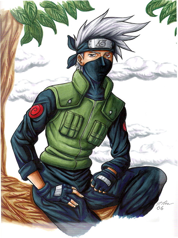 Kakashi, the Copics Ninja