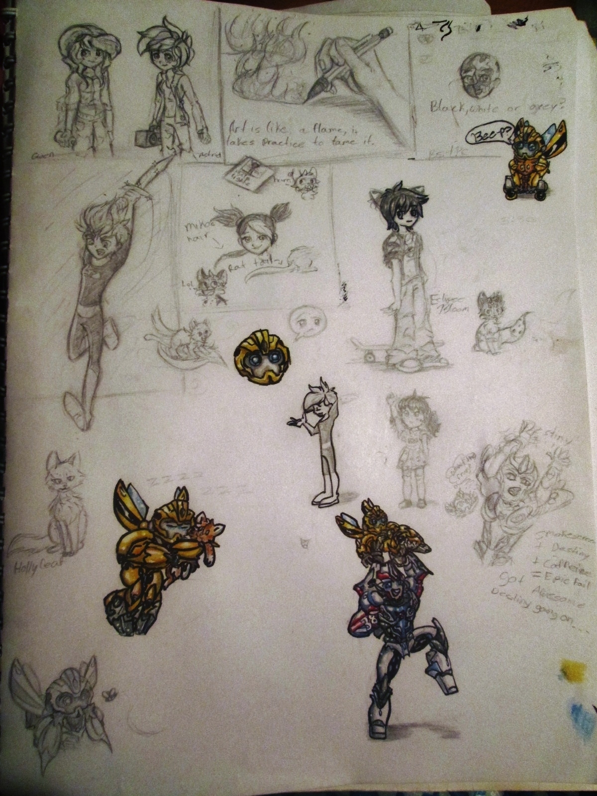 My gawd, epic doodles galore!