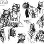 Blacksad sketches 2