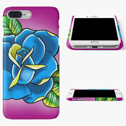 tattoo inspired rose iPhone case,