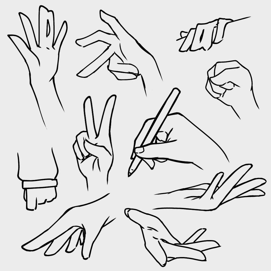 Hand Practce Hand practice by Vincoltte on DeviantArt