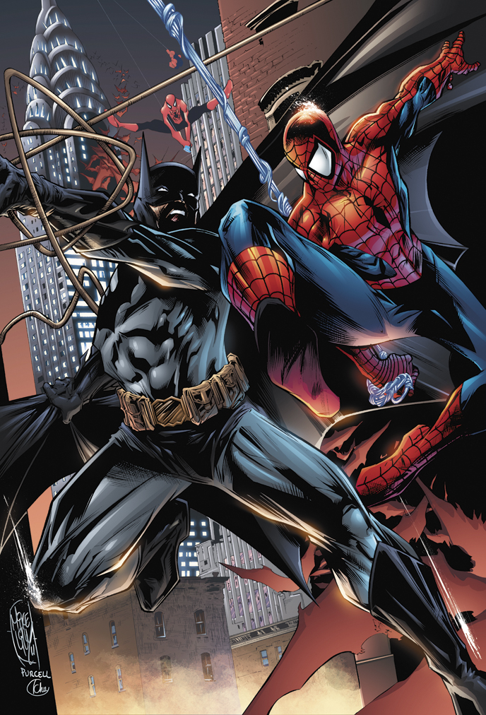 Batman vs. Spider-Man Full (Tom Chu) Colors!