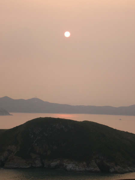 Hong kong sunset