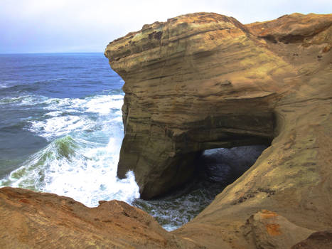 Passageway Through The Cliffs