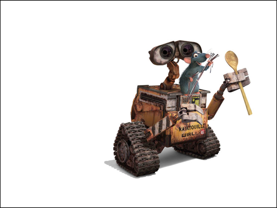 Ratatouille and Wall E