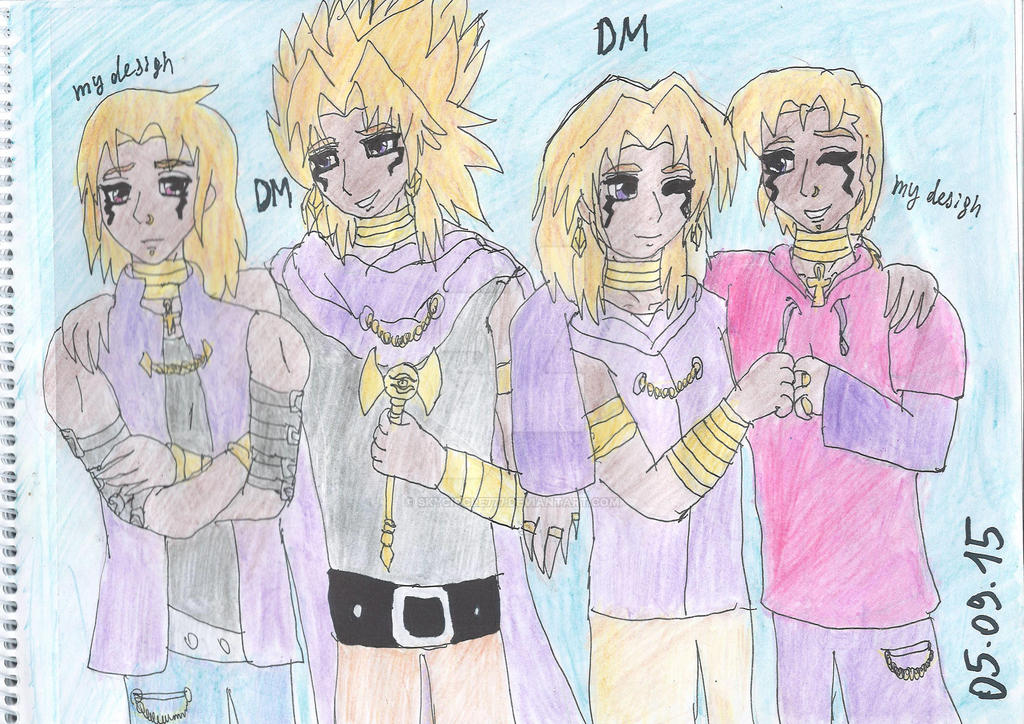 Cannon x reboot YGO! comparison - Marik and Malik