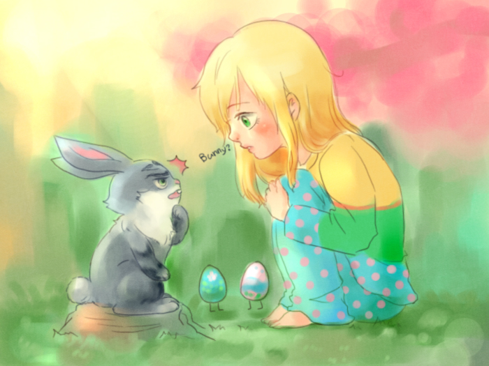 Sophie and Little Bunny by ispan0w0 on DeviantArt Sophie and Little Bunny by ispan0w0 on DeviantArt