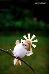 Needle Felted Titmouse! Baldr