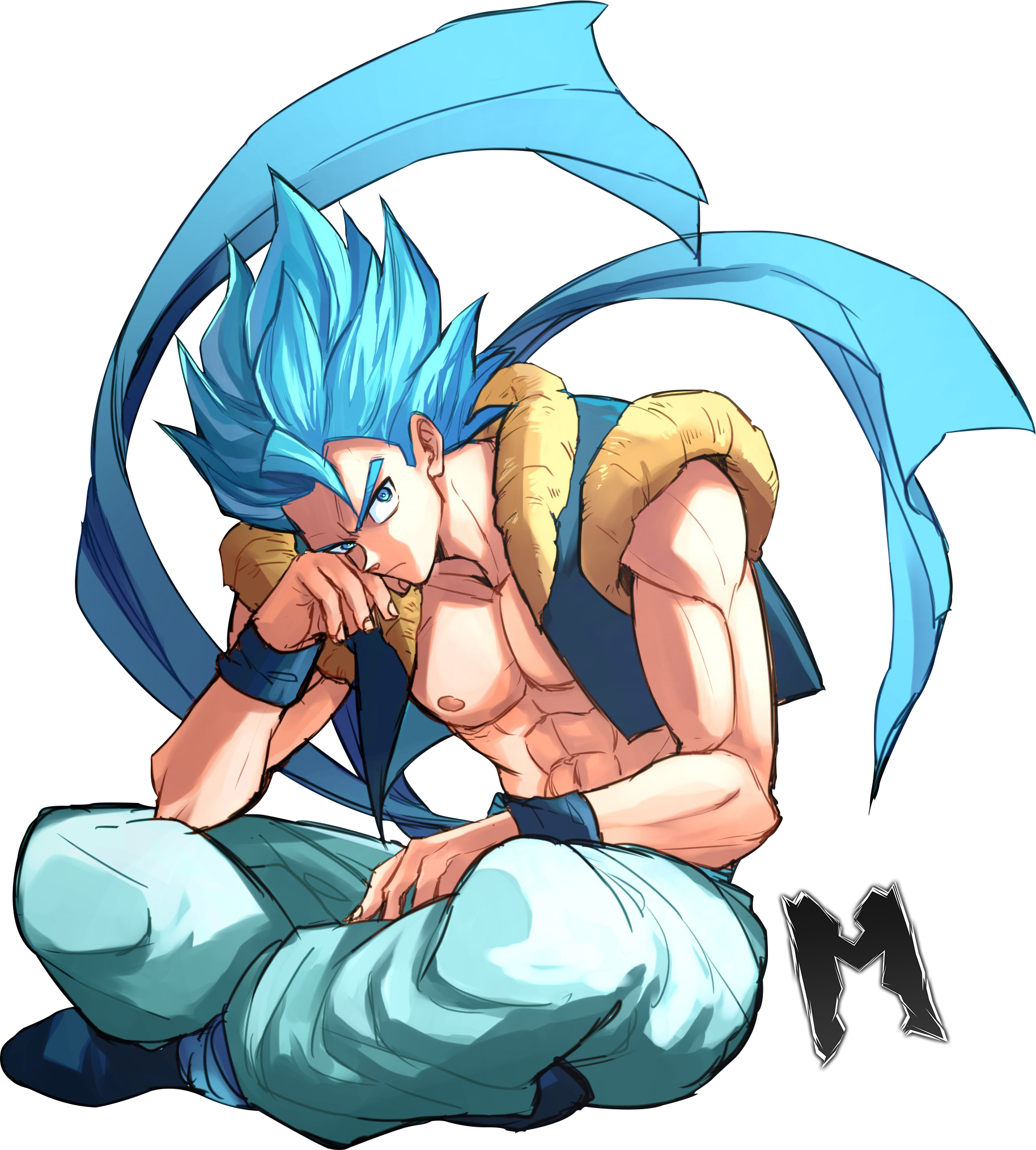 Gogeta blue by NetoDeviantart on DeviantArt